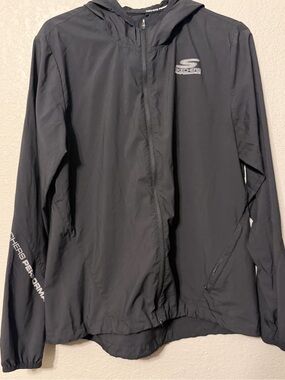 Skechers Black Hooded Jacket